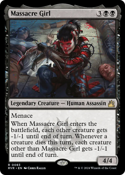 Massacre Girl [Ravnica Remastered] - MTG Single