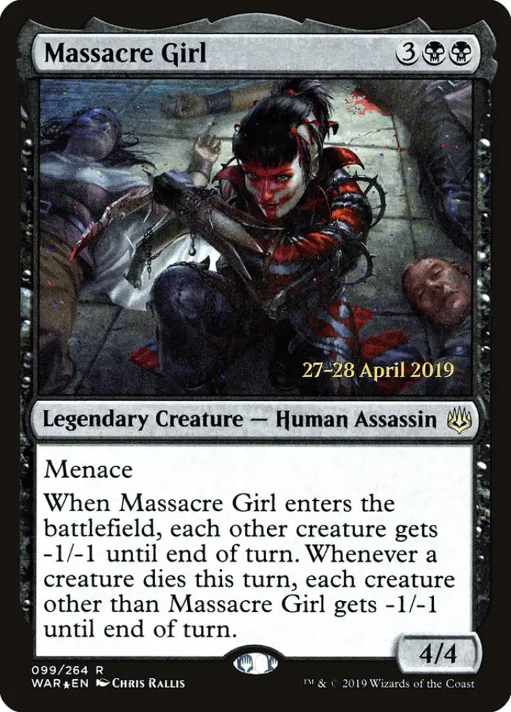 Massacre Girl [War of the Spark Prerelease Promos] - MTG Single