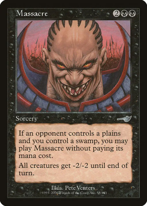 Massacre [Nemesis] - MTG Single