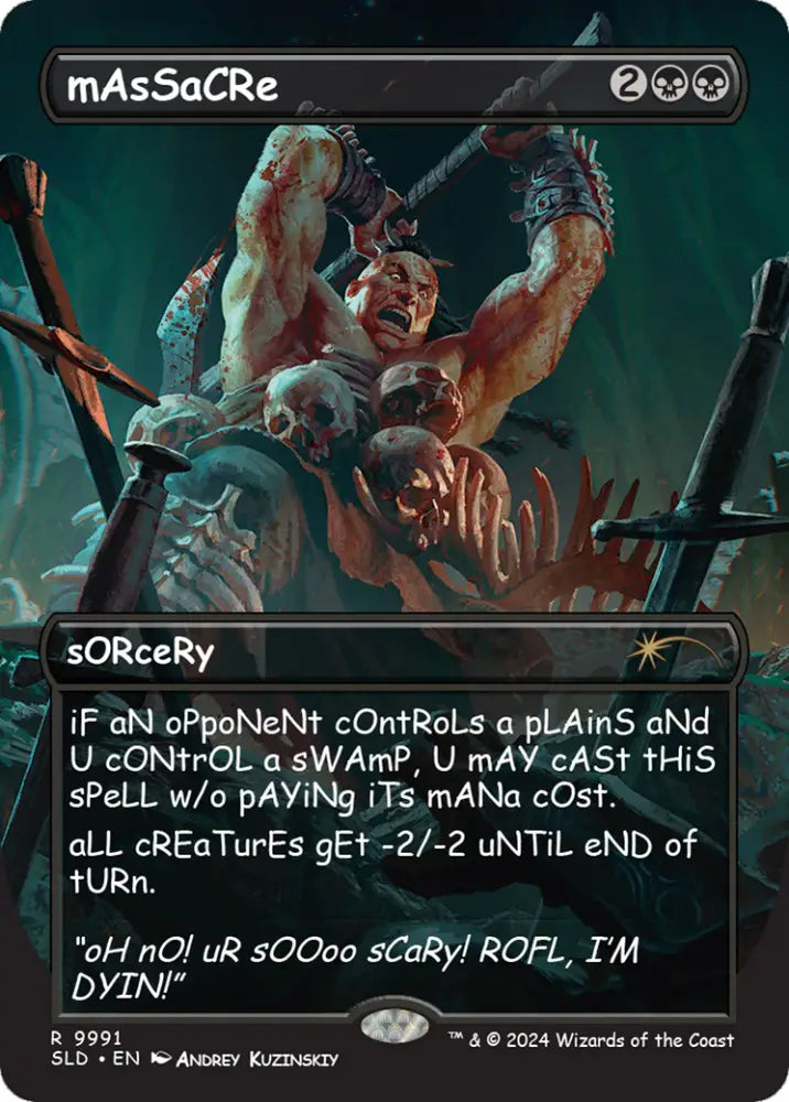 mAsSaCRe [Secret Lair Drop Series] - MTG Single