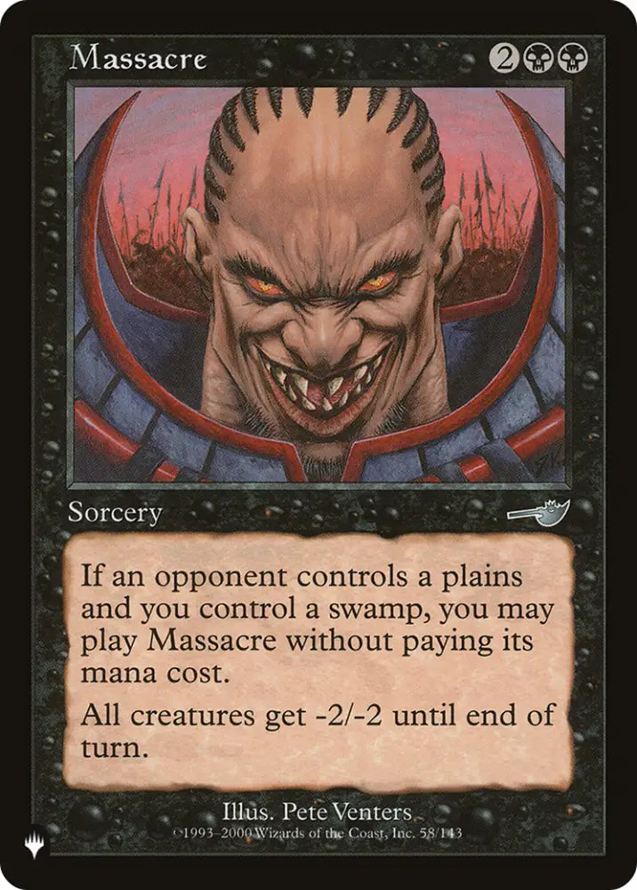 Massacre [The List] - MTG Single