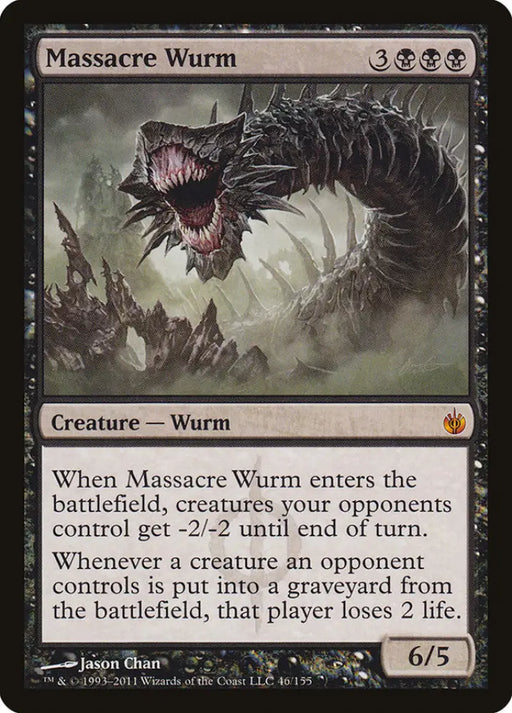 Massacre Wurm [Mirrodin Besieged] - MTG Single