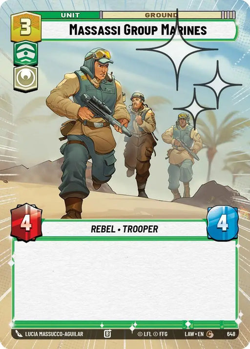 Massassi Group Marines (Hyperspace Foil) (648) [A Lawless Time]