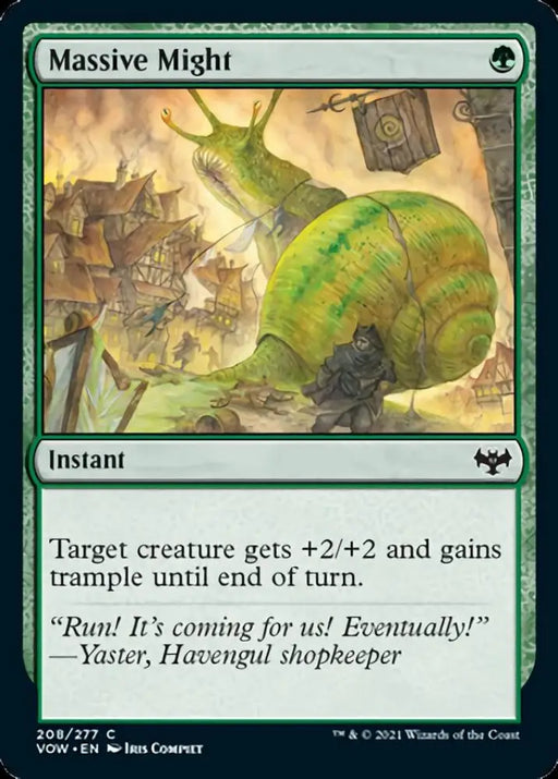 Massive Might [Innistrad: Crimson Vow] - MTG Single