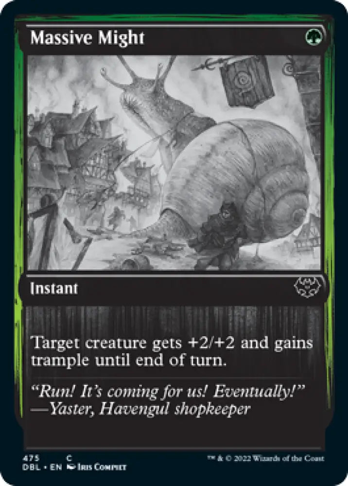 Massive Might [Innistrad: Double Feature] - MTG Single