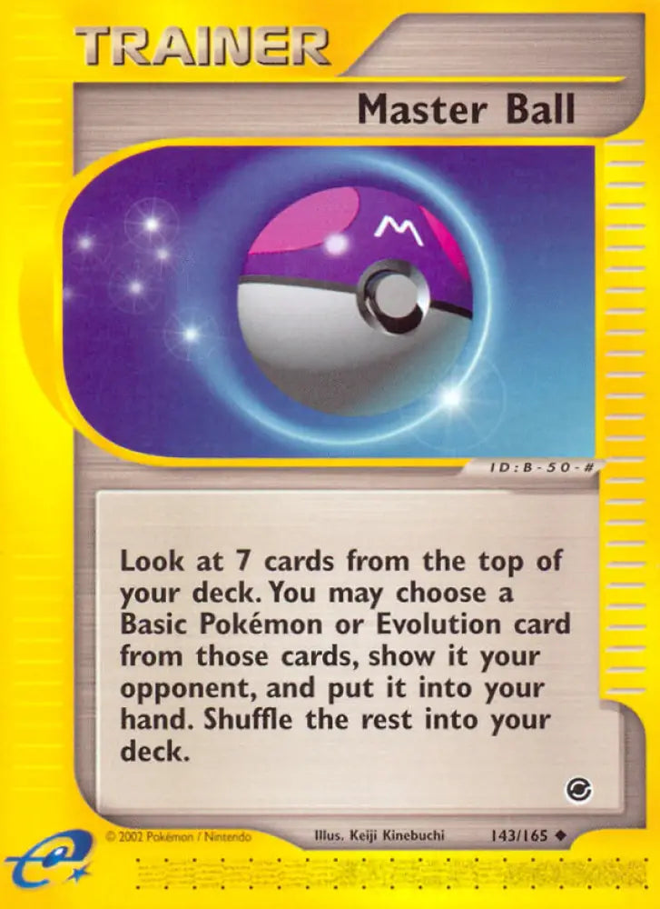 Master Ball (143/165) [Expedition: Base Set] - Pokemon Single