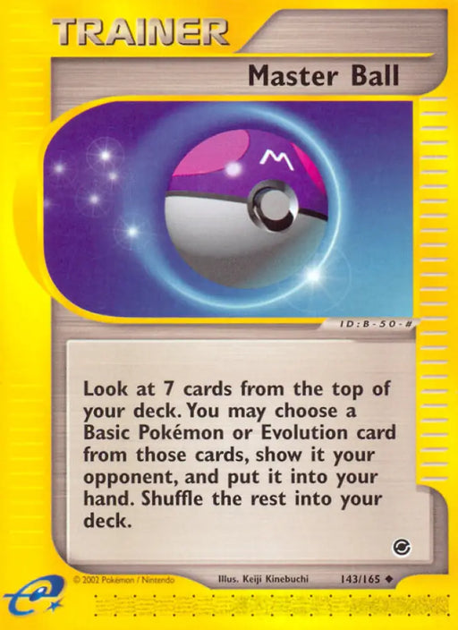 Master Ball (143/165) [Expedition: Base Set] - Pokemon Single