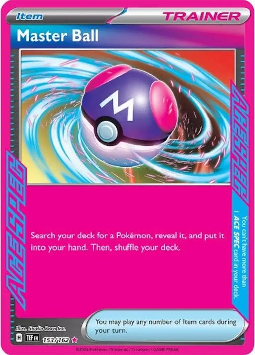 Master Ball (153/162) [Scarlet & Violet: Temporal Forces] - Pokemon Single