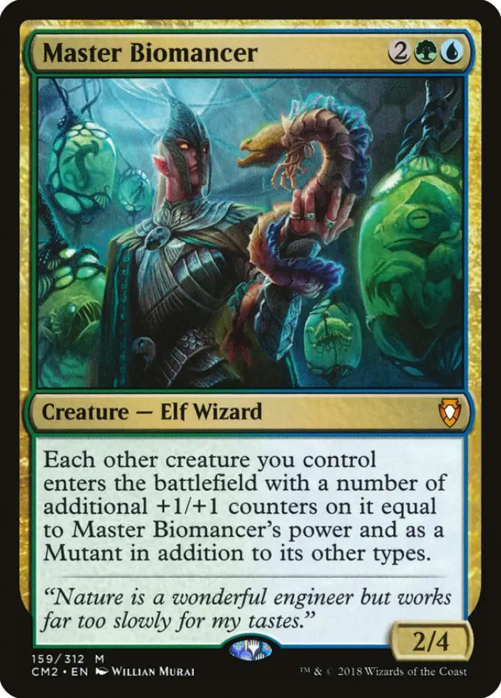 Master Biomancer [Commander Anthology Volume II] - MTG Single