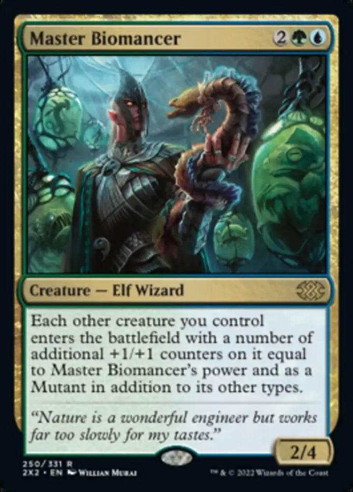 Master Biomancer [Double Masters 2022] - MTG Single