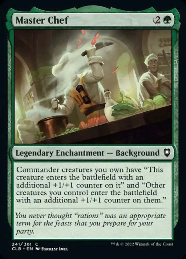 Master Chef [Commander Legends: Battle for Baldur’s Gate] - MTG Single
