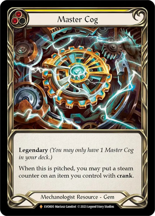 Master Cog [Bright Lights] Rainbow Foil - Flesh And Blood Single