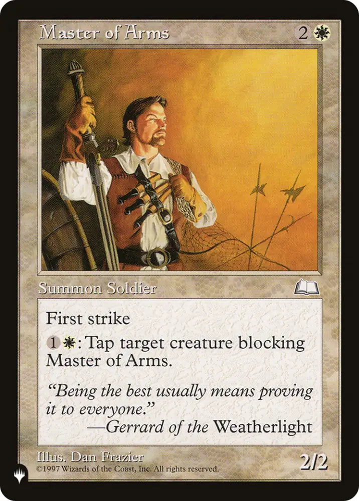Master of Arms [The List] - MTG Single