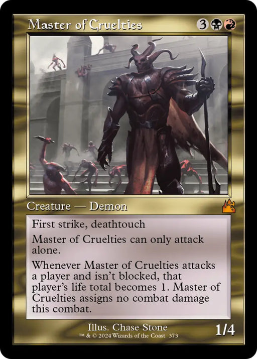 Master of Cruelties (Retro Frame) [Ravnica Remastered] - MTG Single