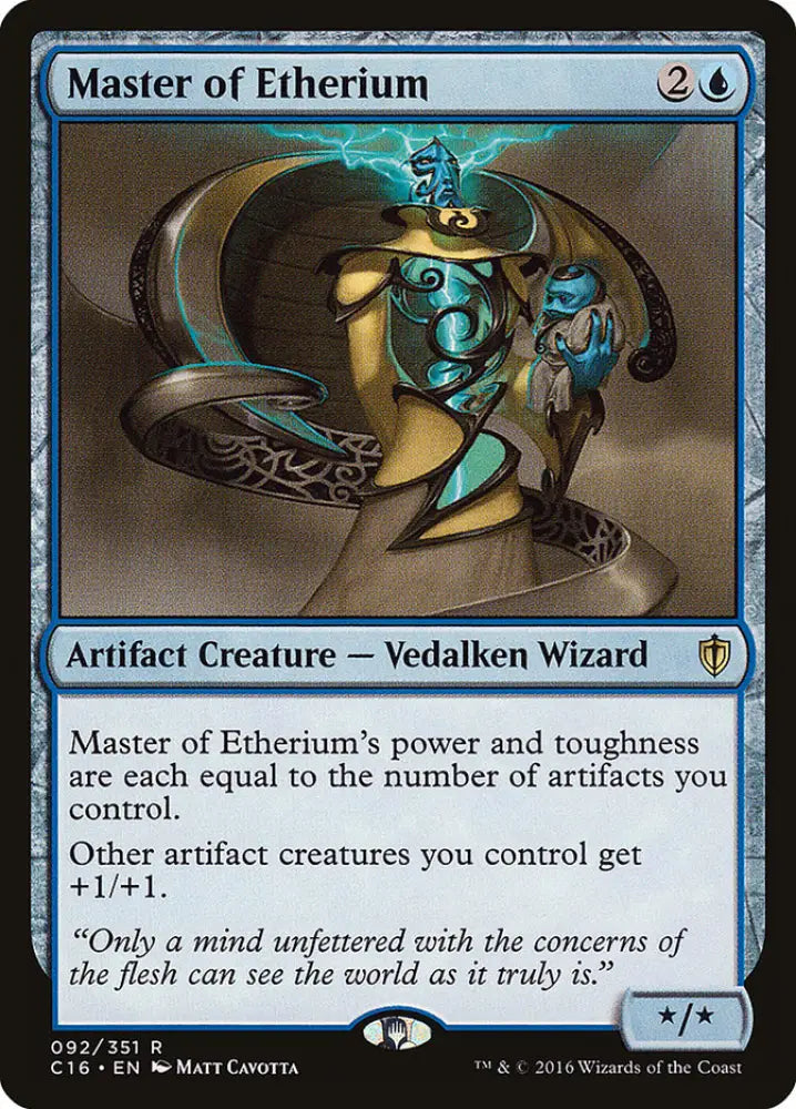 Master of Etherium [Commander 2016] - MTG Single