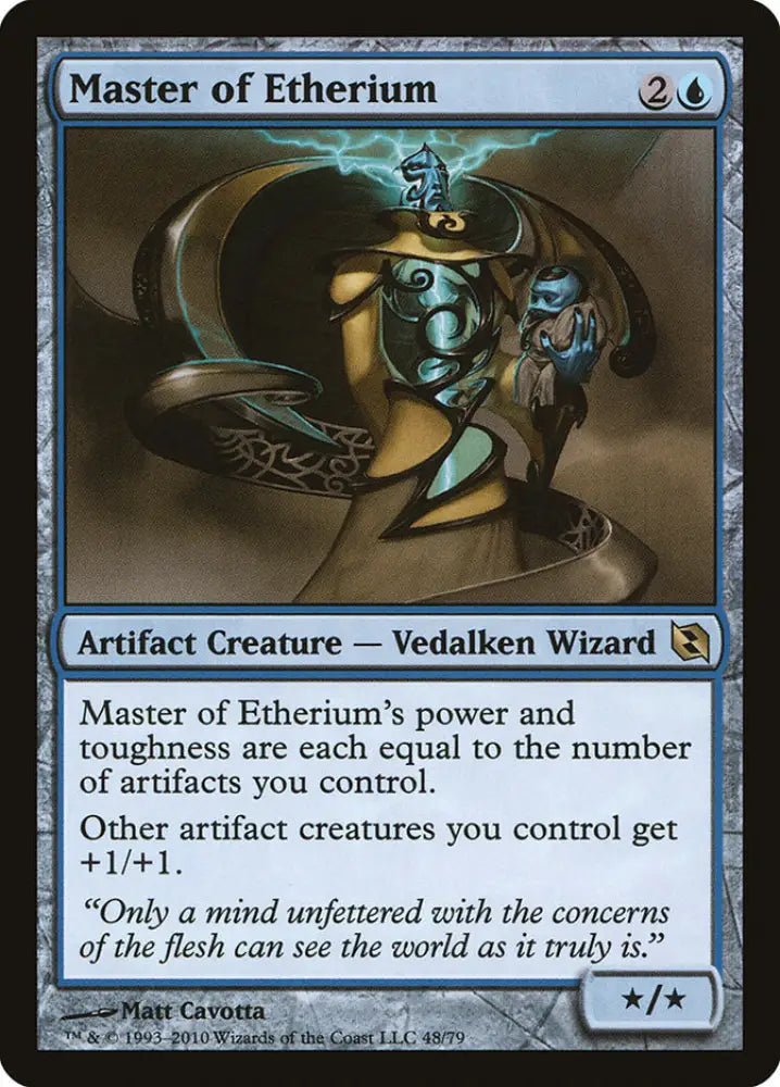 Master of Etherium [Duel Decks: Elspeth vs. Tezzeret] - MTG Single