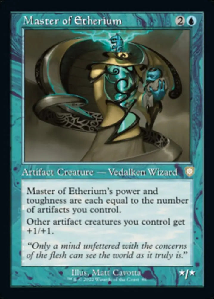 Master of Etherium (Retro) [The Brothers’ War Commander] - MTG Single