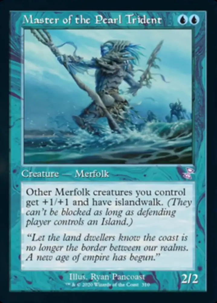 Master of the Pearl Trident (Timeshifted) [Time Spiral Remastered] - MTG Single