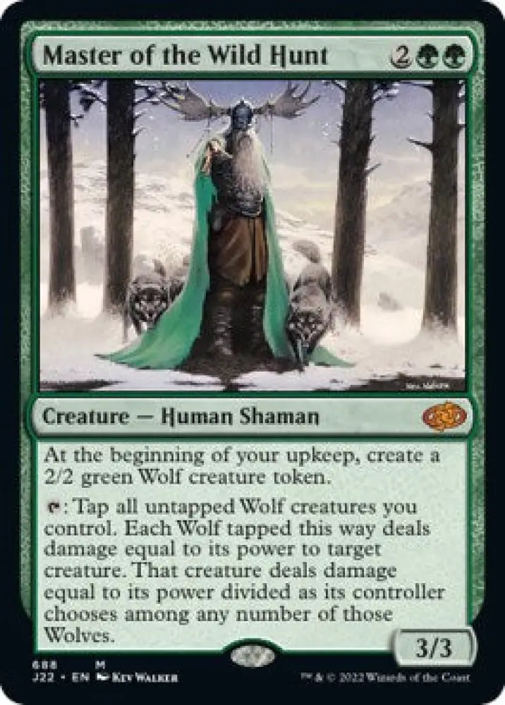 Master of the Wild Hunt [Jumpstart 2022] - MTG Single