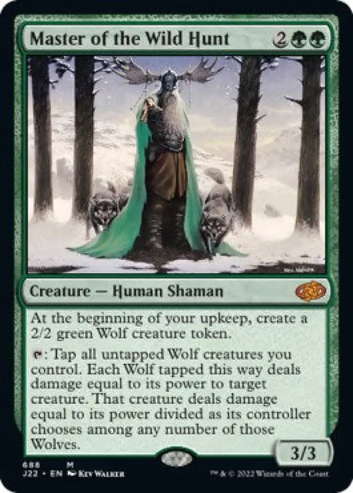 Master of the Wild Hunt [Jumpstart 2022] - MTG Single