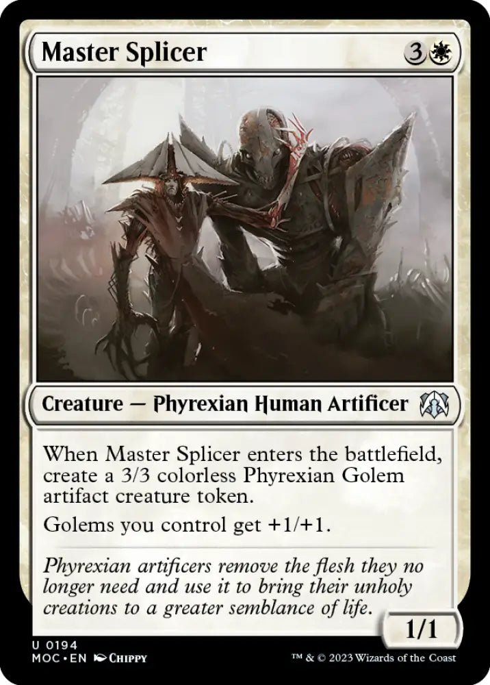 Master Splicer [March of the Machine Commander] - MTG Single