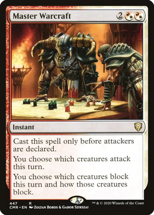 Master Warcraft [Commander Legends] - MTG Single