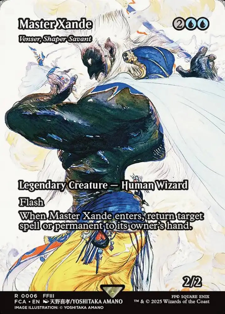 Venser, Shaper Savant (6) [Final Fantasy: Through the Ages]
