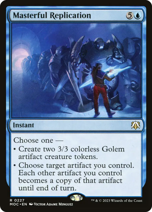 Masterful Replication [March of the Machine Commander] - MTG Single