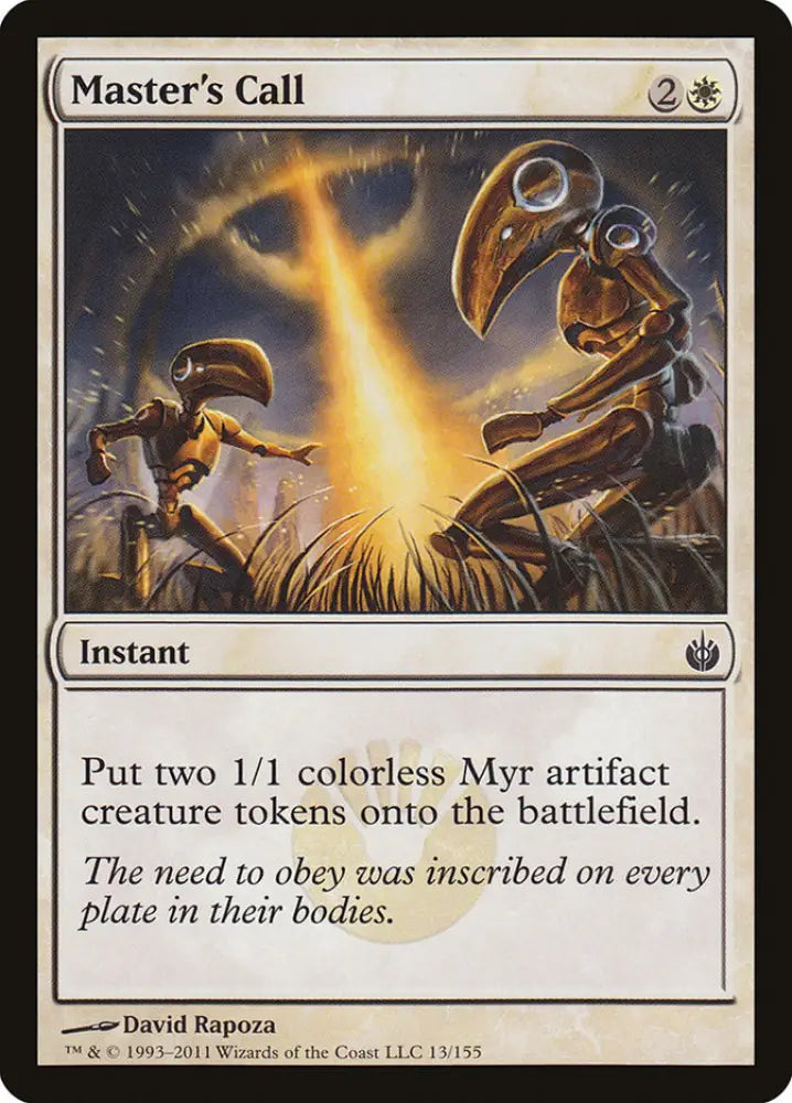 Master’s Call [Mirrodin Besieged] - MTG Single