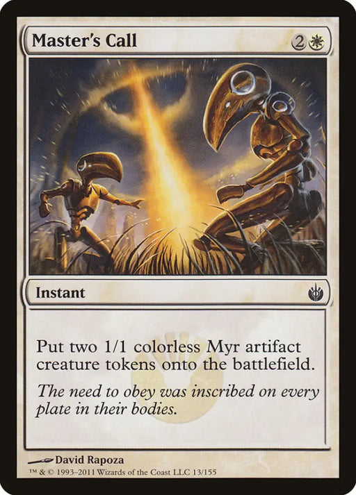 Master’s Call [Mirrodin Besieged] - MTG Single