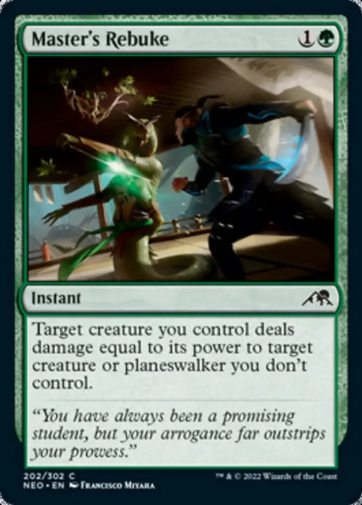 Master’s Rebuke [Kamigawa: Neon Dynasty] - MTG Single