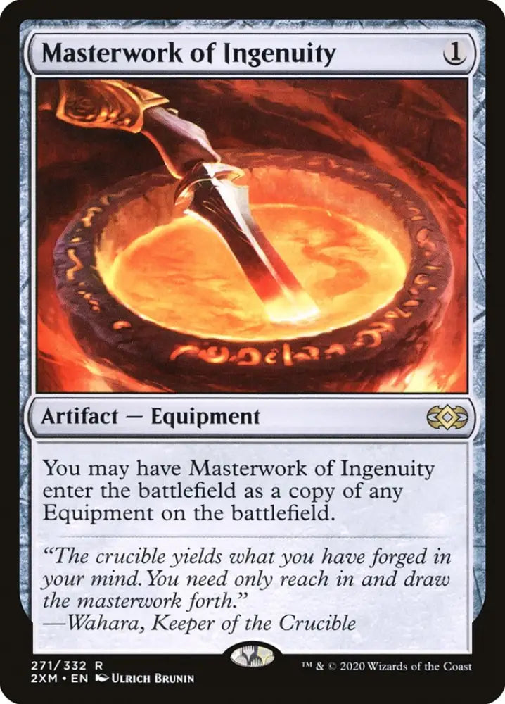 Masterwork of Ingenuity [Double Masters] - MTG Single