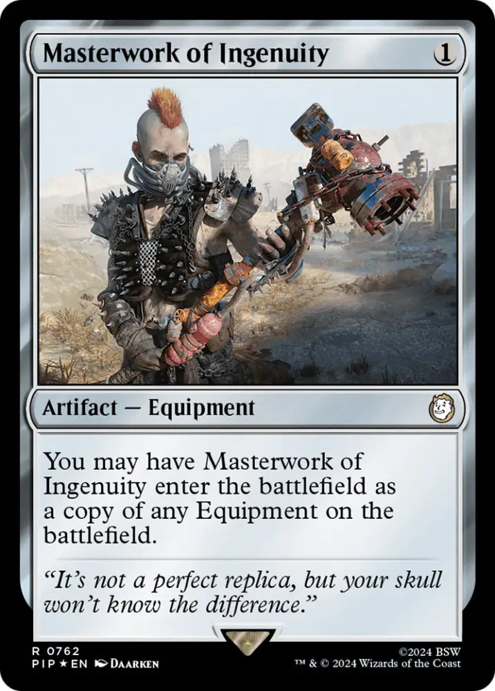 Masterwork of Ingenuity (Surge Foil) [Fallout] - MTG Single