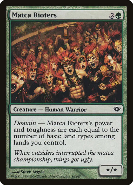 Matca Rioters [Conflux] - MTG Single