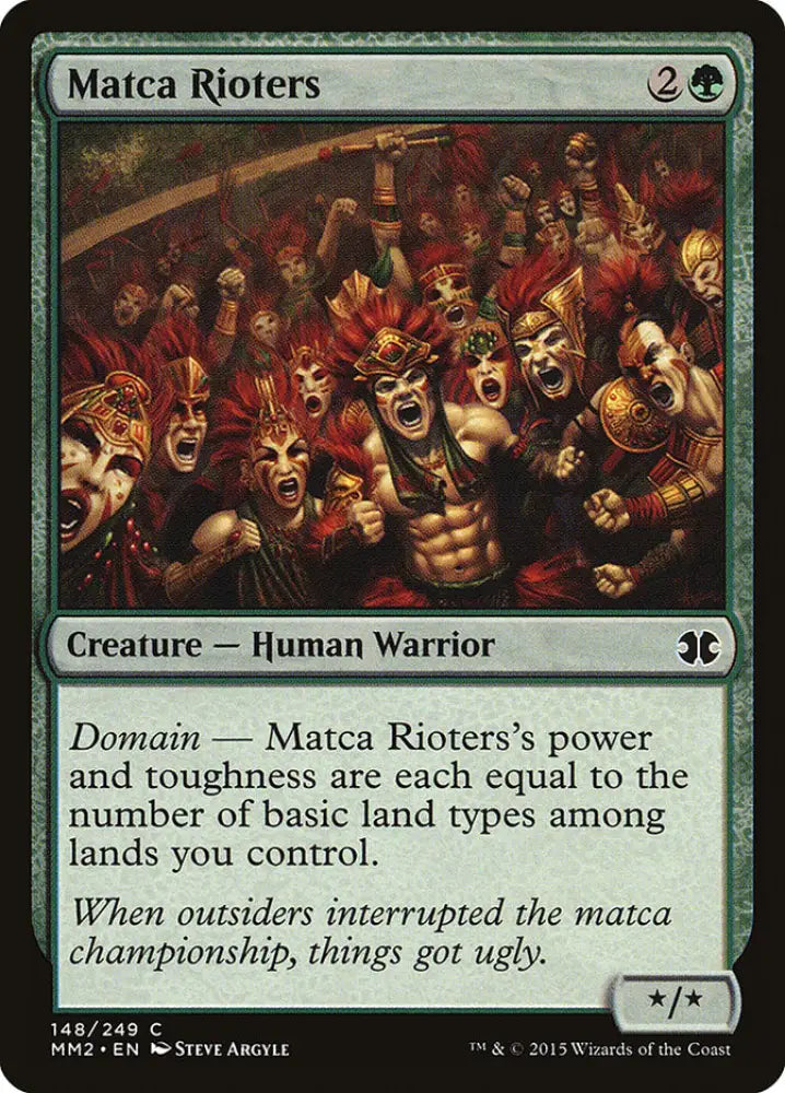 Matca Rioters [Modern Masters 2015] - MTG Single