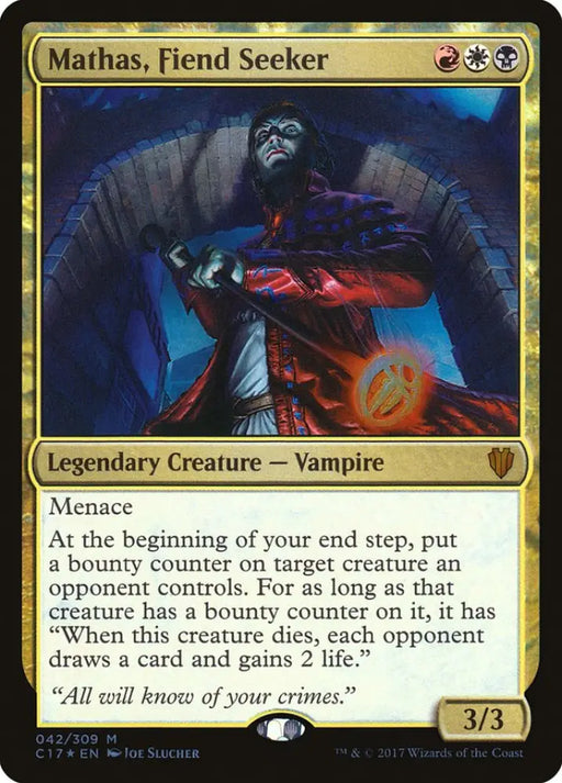 Mathas Fiend Seeker [Commander 2017] - MTG Single