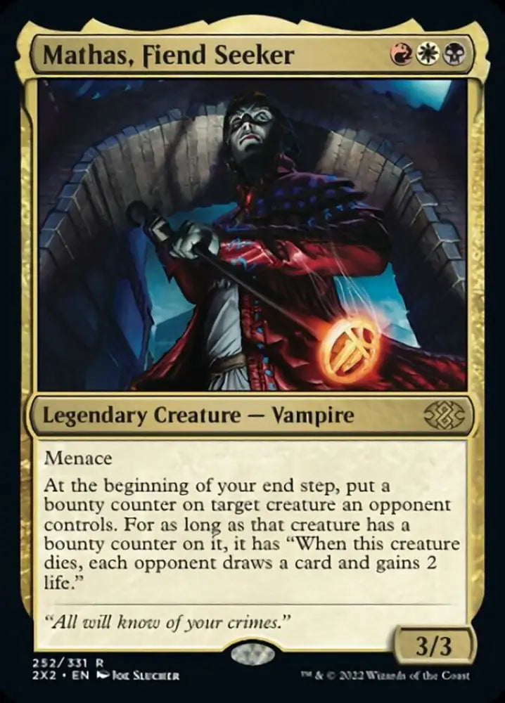 Mathas Fiend Seeker [Double Masters 2022] - MTG Single