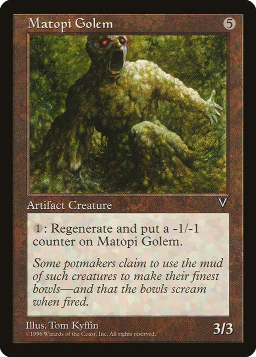 Matopi Golem [Visions] - MTG Single