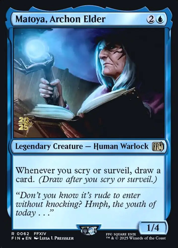 Matoya, Archon Elder (62s) [Final Fantasy Promos]