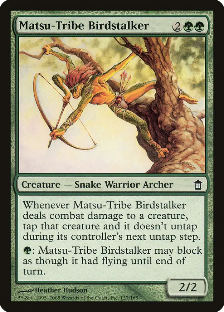 Matsu-Tribe Birdstalker [Saviors of Kamigawa] - MTG Single
