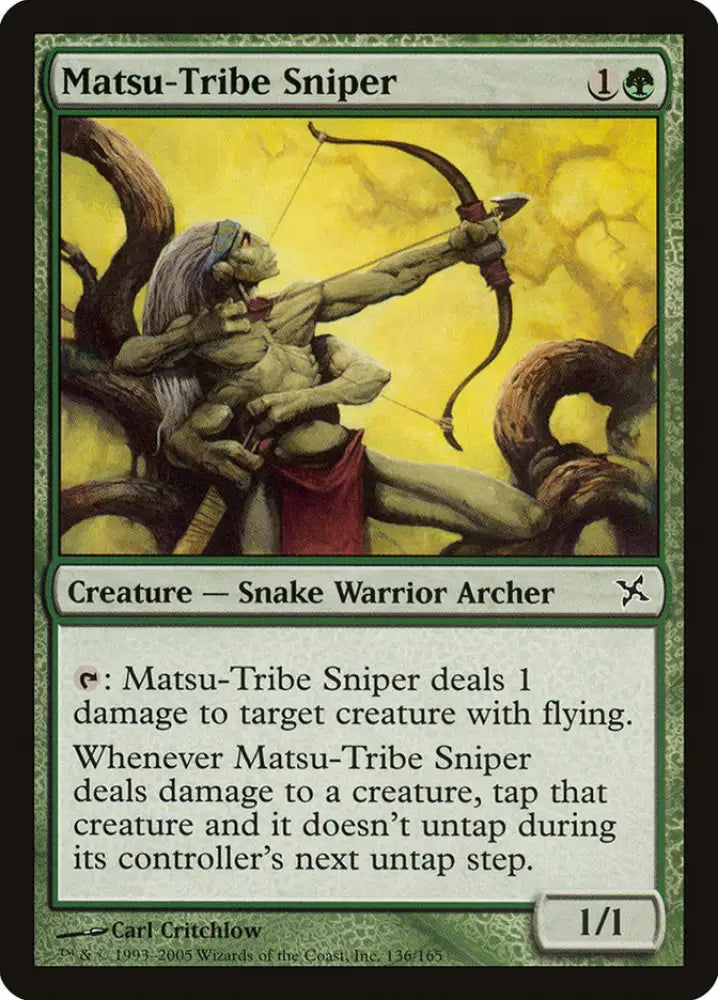 Matsu-Tribe Sniper [Betrayers of Kamigawa] - MTG Single