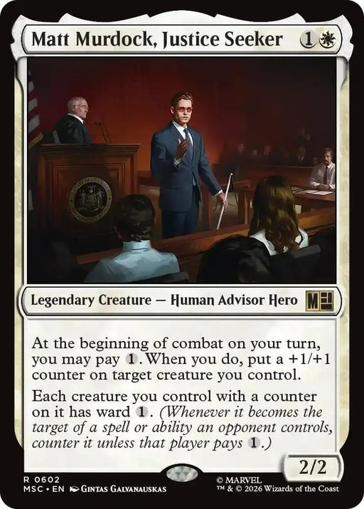Matt Murdock, Justice Seeker (602) [Marvel Super Heroes Commander]