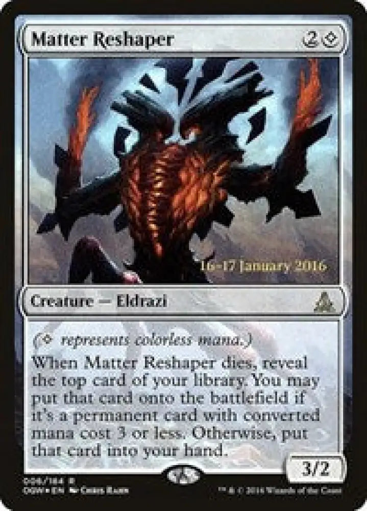 Matter Reshaper (6) [Prerelease Cards]