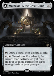 Matzalantli the Great Door // The Core (Extended Art) [The Lost Caverns of Ixalan] - MTG Single