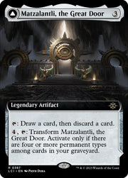 Matzalantli the Great Door // The Core (Extended Art) [The Lost Caverns of Ixalan] - MTG Single