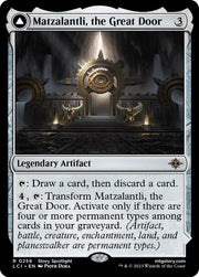 Matzalantli the Great Door // The Core [The Lost Caverns of Ixalan] - MTG Single