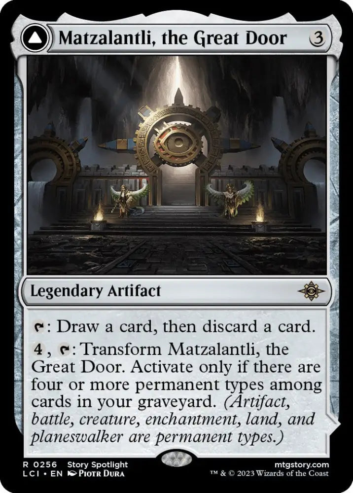 Matzalantli the Great Door // The Core [The Lost Caverns of Ixalan] - MTG Single