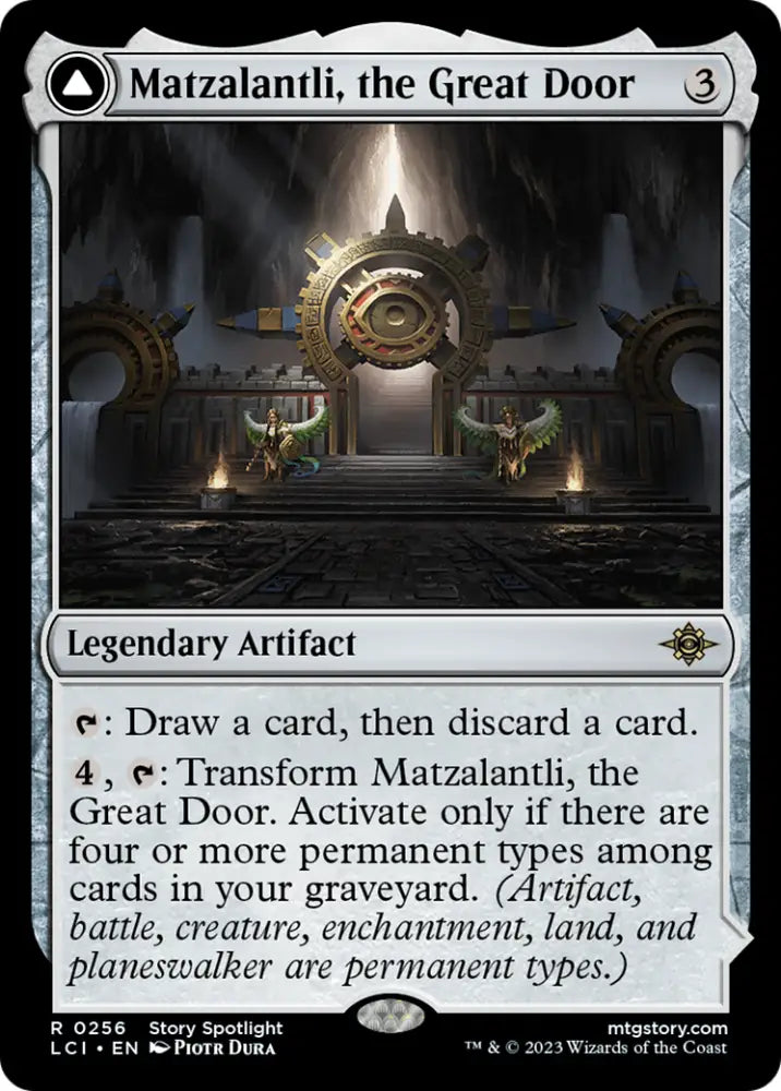 Matzalantli the Great Door // The Core [The Lost Caverns of Ixalan] - MTG Single