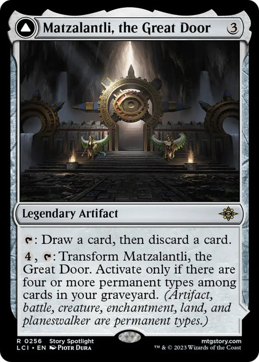 Matzalantli the Great Door // The Core [The Lost Caverns of Ixalan] - MTG Single