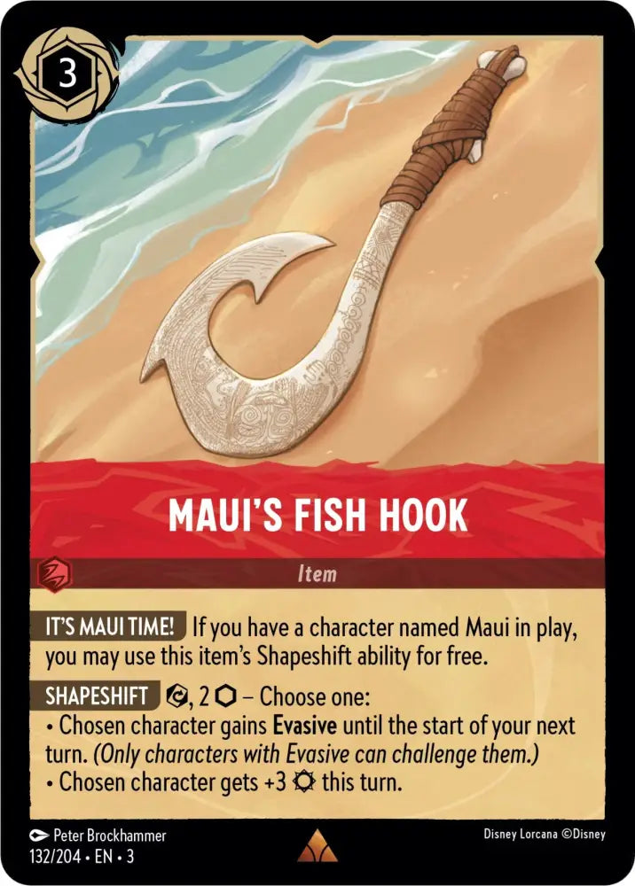 Maui’s Fish Hook (132/204) [Into the Inklands] - Lorcana Single